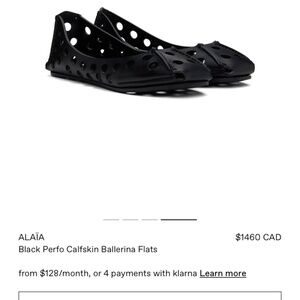 Perfo Calfskin flats